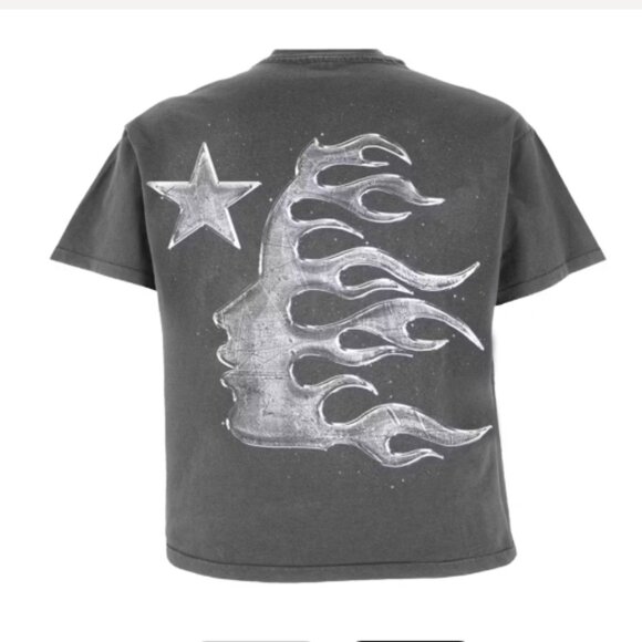 NWT - Hellstar Path to Paradise Chrome Logo T-Shirt - Black - Size XL - Picture 2 of 8